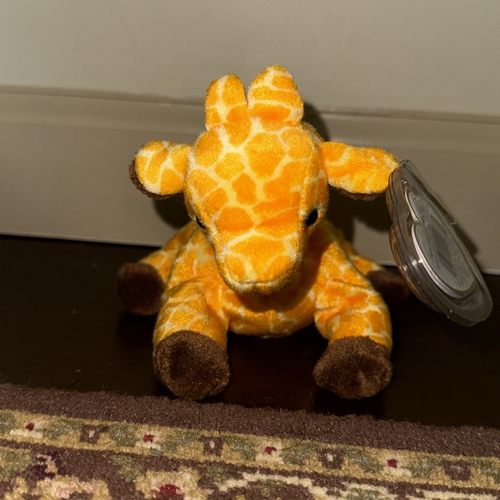 Vintage Giraffe beanie baby Twigs